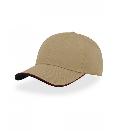 CAPPELLO BASIC CON VISIERA CURVA 6 PANNELLI CAPPELLO BASIC CON VISIERA CURVA 6 PANNELLI