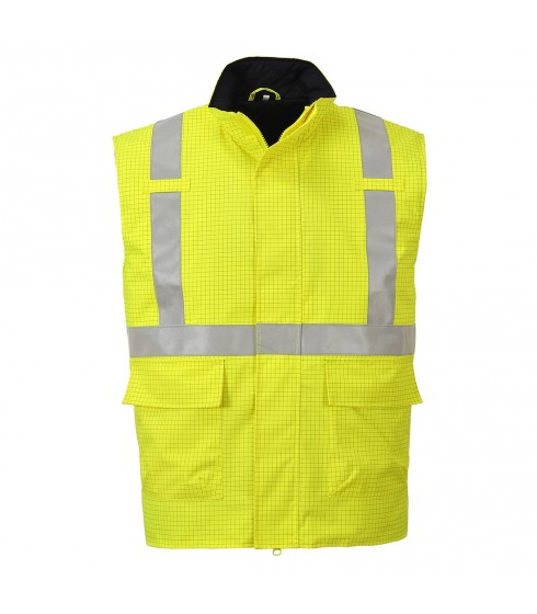 GILET ALTA VISIBILITA' PORTWEST MODELLO BIZFLAME RAIN