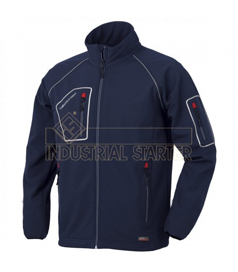 GIACCA IN SOFTSHELL ISSA LINE MODELLO JUST BLU