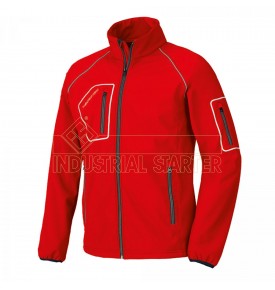 GIACCA IN SOFTSHELL ISSA LINE MODELLO JUST ROSSA