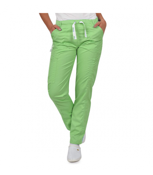 PANTALONI DA INFERMIERE B-WELL MODELLO DANTE VERDE