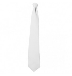 cravatta da cameriere bianca