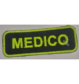PATCH RICAMATA MEDICO ( 2,5 X 8 CM )