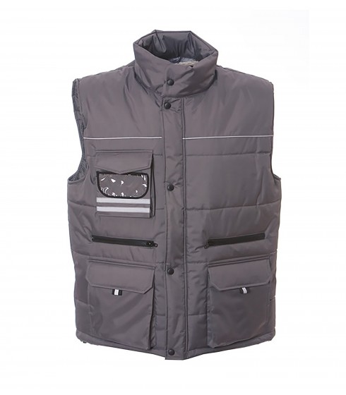 GILET DA LAVORO JRC MODELLO HOLLAND GRIGIO