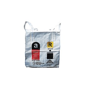 Big bag sacco in rafia per movimentazione amianto
