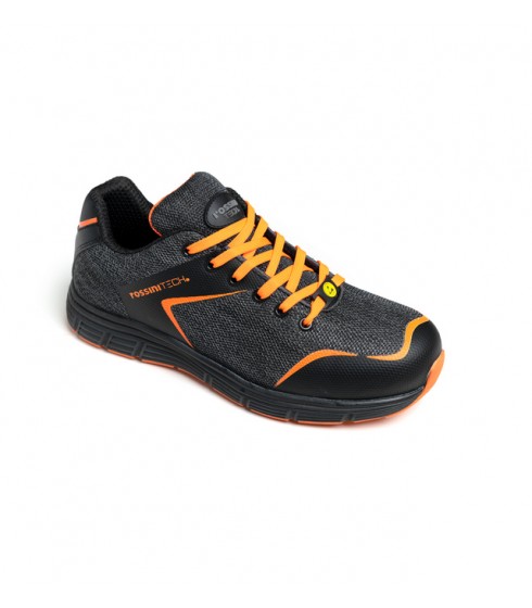 Scarpe da lavoro Rossini modello Argon Black/orange